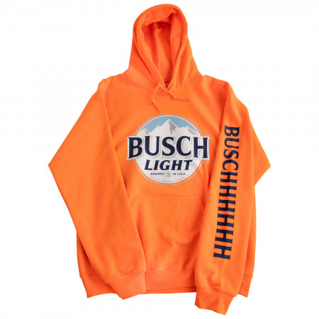 Busch Light Hunter Orange Hoodie